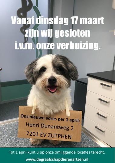locatie Zutphen gaat verhuizen